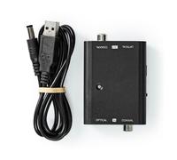 NDS Convertitore audio digitale 2 vie direzioni bidirezionale video RCA Toslink
