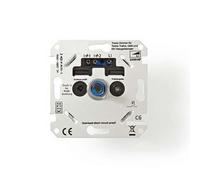 NDS Dimmer a LED 150 W 230 V AC 50 Hz Argento / Nero