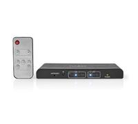 Nedis Estrattore HDMI ™ | ingresso HDMI™ | presa TosLink / 2 X uscita HDMI™ / 2 X RCA / 3,5 mm | Risoluzione massima: 4 K @ 60 Hz | 18 Gbps | metallo | antracite | scatola