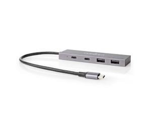 NDS Hub Multiporta USB 1x USB-C 3.2 Gen 2 Male 2x USB-A 3.2 Gen 2 Female / 2x