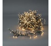 NDS Illuminazione Natalizia Cluster 576 LEDs Bianco caldo 4.20 m Effetti le