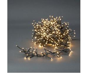 NDS Illuminazione Natalizia Cluster 768 LEDs Bianco caldo 5.60 m Effetti le