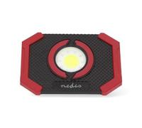 NEDIS Lampada da Lavoro | 10 W | Alimentazione a Batteria | 5 V DC | N/A | Ricaricabile | Durata della Luce: 10 h | 1000 lm | Intervallo Luce: 30 m