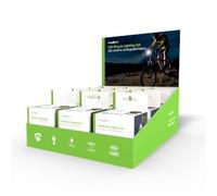 NDS Luce della Bicicletta Alimentazione a batteria 5 V DC 3 W Batterie inclu