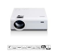 NDS Proiettore LCD ad alta risoluzione, supporta contenuti Full HD 1080P Bianco
