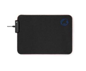 NDS Tappetino per mouse da gioco Gomma / Microfibra Nero