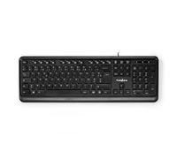 NDS Tastiera cablata USB-A Multimedia AZERTY FR layout Tastiera numerica