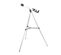 Telescopio - Apertura: 50 mm - Lunghezza focale: 600 mm - Campo di ricerca: 5 x 24 - Altezza massima di lavoro: 125 cm - Tripod - Bianco/Nero