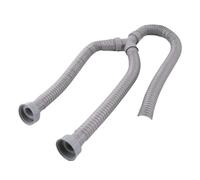 NDS - Tubo di scarico per lavello, flessibile ed estensibile, 1,15 m, attacco a vite da 42 mm