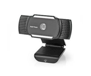 NDS Webcam 2K@30fps Messa a Fuoco Automatica Microfono incorporato Nero