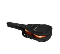 NDSJAIE Borsa universale per chitarra Custodia impermeabile for chitarra, doppia tracolla, imbottita, nera, for strumenti classici