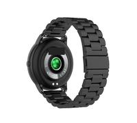 NDSJAIE Cinturini in metallo Cinturino in acciaio inossidabile da 46 mm, 42 mm, bracciale Magic da 20 mm, 22 mm, cinturini for orologi in metallo per uomo e donna(Black,22mm)