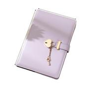 NDSJAIE Diario chiuso a chiave 1 quaderno con lucchetto dell'amore, materiale scolastico, cancelleria e privacy(Color 6)