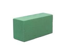 NDSJAIE Schiuma Floreale 1 pz. Schiuma Floreale Verde for composizioni Floreali, Fango Fai da Te, Mattoni Quadrati, Blocchi secchi, Fiori Artificiali tagliabili per Feste Matrimoni