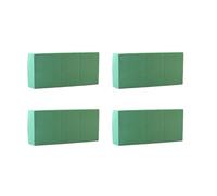 NDSJAIE Schiuma Floreale 4/5 Pezzi Fai da Te in Schiuma Floreale Verde, Composizione di Fango for Decorazioni for Feste Matrimonio, Accessori for la casa e Il Giardino per Feste Matrimoni(4pcs)
