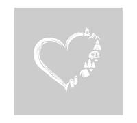 NDSVPKI Decalcomanie per Auto Love Travelling Oving CampingRV Trave Window Body Accessori per Auto Adesivi Decorativi Station Wagon(White)