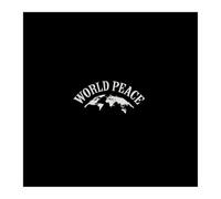 NDSVPKI Decalcomanie per Auto Materiale Vinilico Adesivo per Auto per La Pace nel Mondo(Reflective Silver,M)