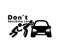 NDSVPKI Decalcomanie per Auto Non Toccare La Mia Decorazione per Auto, Adesivo per Automobile, Camion, SUV, Parabrezza Posteriore, Porta Laterale, Decalcomania in Vinile(Colorful,30X15.7CM)