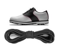 NDTEZUGT Ø2.5mm Lacci per Footjoy Golf Scarpe, Lacci per Scarpe di Ricambio Sottili e Rotondi in Poliestere (Nero,39"/100cm)