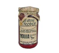 Nduja Honey - Nduja Calabrese con Mielee - Salame Piccante Spalmabile - Prodotti Tipici Calabresi - Salsa Gourmet Artigianale Made Italy - Delizie Vaticane Di Tropea (180g)