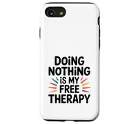 Ne rien faire est ma terapia gratuita. Custodia per iPhone SE (2020) / 7/8