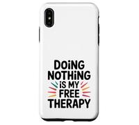 Ne rien faire est ma terapia gratuita. Custodia per iPhone XS Max