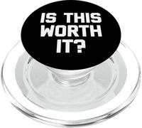 Ne vale la pena? - Divertente detto sarcastico carino e alla moda PopSockets PopGrip per MagSafe