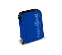 NE.XXN! MILANO Astuccio Scuola 3 ZIP REFLEX COLLECTION BLUE