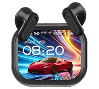 NE20 Bluetooth 5.4 Display LED High Fidelity Impermeabile Wireless Auricolari, Ne20 Earbuds, Ai Translation Real Time, Batteria 48H Touchscreen Noise Cancelling Auricolari in-ear per lo sport