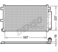 NE5161480C Condensatore Radiatore Aria Condizionata Mazda MX-5 III ORIGINALE