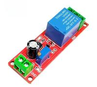 NE555 Modulo relè timer Interruttore di ritardo regolabile 0-10 secondi DK555 DC 12V Circuito di controllo del tempo Temporizzatore di ritardo ON/OFF