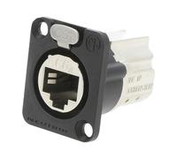 NE8FDX-P6-B CONNETTORE PANNELLO CAT6A A FORMA D SCHERMATO FEEDTHROUGH BLA NEU...