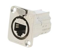 NE8FDX-P6 D-SHAPE CAT6A CONNETTORE PANNELLO SCHERMATO FEEDTHROUGH NEUTRIK