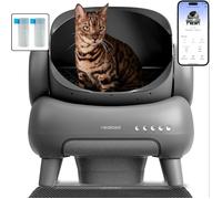 Neakasa Lettiera sopra aperta Toilette per gatti autopulente Tappetino per lettiera per gatti di grande capacità per gatti multipli