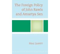 Neal Leavitt The Foreign Policy of John Rawls and Amartya Sen (Tascabile)