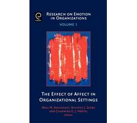 Neal M. Ashkana The Effect of Affect in Organizational Settin (Copertina rigida)