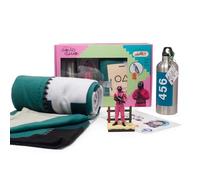 Neamedia Icons Netflix Chill Kit - Squid Game, licenza ufficiale, coperta in pile, statuetta da collezione, borraccia isoterma, adesivi, idea regalo di Natale, compleanno