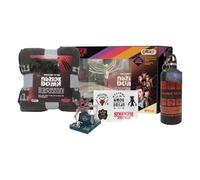 Neamedia Icons Netflix Chill Kit - Stranger Things, Licenza Ufficiale, Coperta Comfort, Statuetta da Collezione, Bottiglia in Acciaio Inossidabile, Tavola di Stickers, Idea Regalo di Natale per i fan