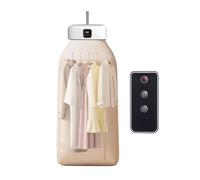 Neamou Asciugatrice Portatile Elettrica per Interni, Asciugatrice Riscaldata con Coperchio, Scaldabiancheria Pieghevole per La Casa, Stendibiancheria Riscaldato con Telecomando