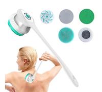 Neamou Spazzola elettrica per corpo - Scrubber elettrico per corpo | Scrubber facciale elettrico per corpo e viso, spazzola per la pulizia del corpo del viso ricaricabile per massaggio