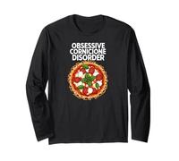 Neapolitan Pizza Obsessive Cornicione Disorder Chef Maglia a Manica