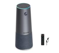 NEARITY C45 2K Webcam per Videoconferenze con Altoparlante e Microfono, All-in-One Videocamera con Cancellazione del rumore, FHD 5X Zoom AI Auto-Framing Plug-and-Play per Zoom/Teams/Google Meet