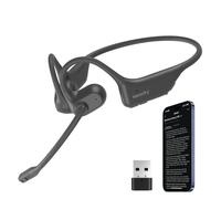 NEARITY MemPod Pro 2S Cuffie Bluetooth a Orecchio Aperto, Registratore Vocale, Trascrizione e Sintesi con ChatGPT, Dongle, Controllo via App, Supporta 99+ Lingue, per Lezioni e Riunioni