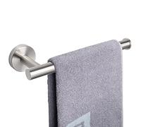 NearMoon Porta asciugamani/anello portasciugamani, barra per asciugamani in acciaio inox spesso, per bagno, antiruggine, accessorio da bagno in stile contemporaneo, 22,9 cm (confezione da 1 pezzo,