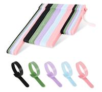 Nearockle Fascette stringicavo in , piccole, richiudibili, colorate (150 pezzi)