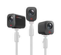 NearStream VM33 Kit da 3 Videocamere per Streaming Wireless,Zoom Ottico 10X | Streaming 1080p, Registrazione 1440p, RTMP/RTSP/NDI, 8 Mic. MEMS con Riduzione Rumore AI, 6H Batteria, Controllo App
