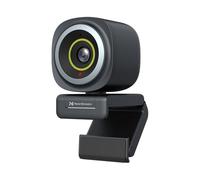 NearStream Web cam per computer portatile, fotocamera PC con messa a fuoco automatica, campo visivo a 95°, porta USB, per Skype, FaceTime, Teams, PC/Mac/ChromeOS/Android V08