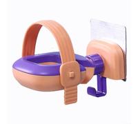 Neat and Tidy - Scaffale portaoggetti per asciugacapelli, con design avvolgente, soluzione salvaspazio (viola)