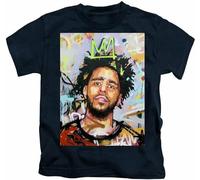 NeatDady J. Cole Immortal T-Shirt Funny Birthday Cotton Mens Tee Unisex Black Tee Black L
