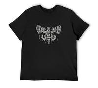 NeatDady O-Neck 100 Cotton Life Is Strange Moth T-Shirt Life Is Strange Sleeve Short Black S